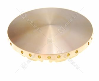 Рассекатель пламени (латунный 78 мм) плиты Indesit, Ariston 