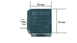Катушка электромагнитного клапана утюга, парогенератора, кофемашины CEME 7W