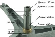 Крестовина барабана стиральной машины Samsung