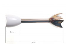 Насадка (металлический стержень) для миксеров Braun Multiquick/Miniprimer MR5500, MR5550, MR500 (тип 4191, 4192)