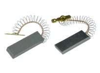 Щетки мотора (5x12.5х36мм) - 2 шт. (с пружиной и клеммой) стиральной машины Bosch, Siemens 