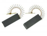 Щетки мотора (5x12.5х35мм) - 2 шт. (с пружиной и клеммой) стиральной машины Bosch, Siemens 