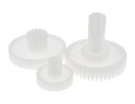 Шестерни (комплект 3 шт.) мясорубки Vitek, Panasonic, Scarlett, Elenberg 