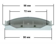 Кнопка (клавиша) открывания крышки мультиварки Redmond