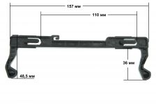 Крючок двери СВЧ печи LG