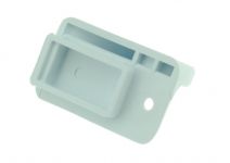 Кронштейн (держатель, крепление) стеклянной крышки Гефест (белый, правый ) 1200 (С1-С7), 5100, 5300, 6100, 6300