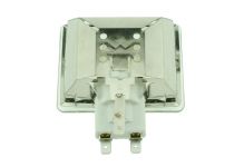 Плафон в сборе (лампа, плафон, цоколь) духовки Gefest