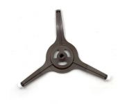 Крестовина (куплер, ролики) вращения тарелки СВЧ печи