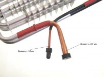 Испаритель в сборе с нагревателем (холодильной камеры) холодильника Samsung