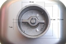 Ведро для хлебопечки Kenwood BM250/256 (1 лопасть)