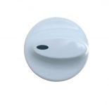 Ручка регулировки конфорки плиты Indesit, Ariston (белая)