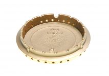 Рассекатель пламени (латунный 78 мм) плиты Indesit, Ariston 